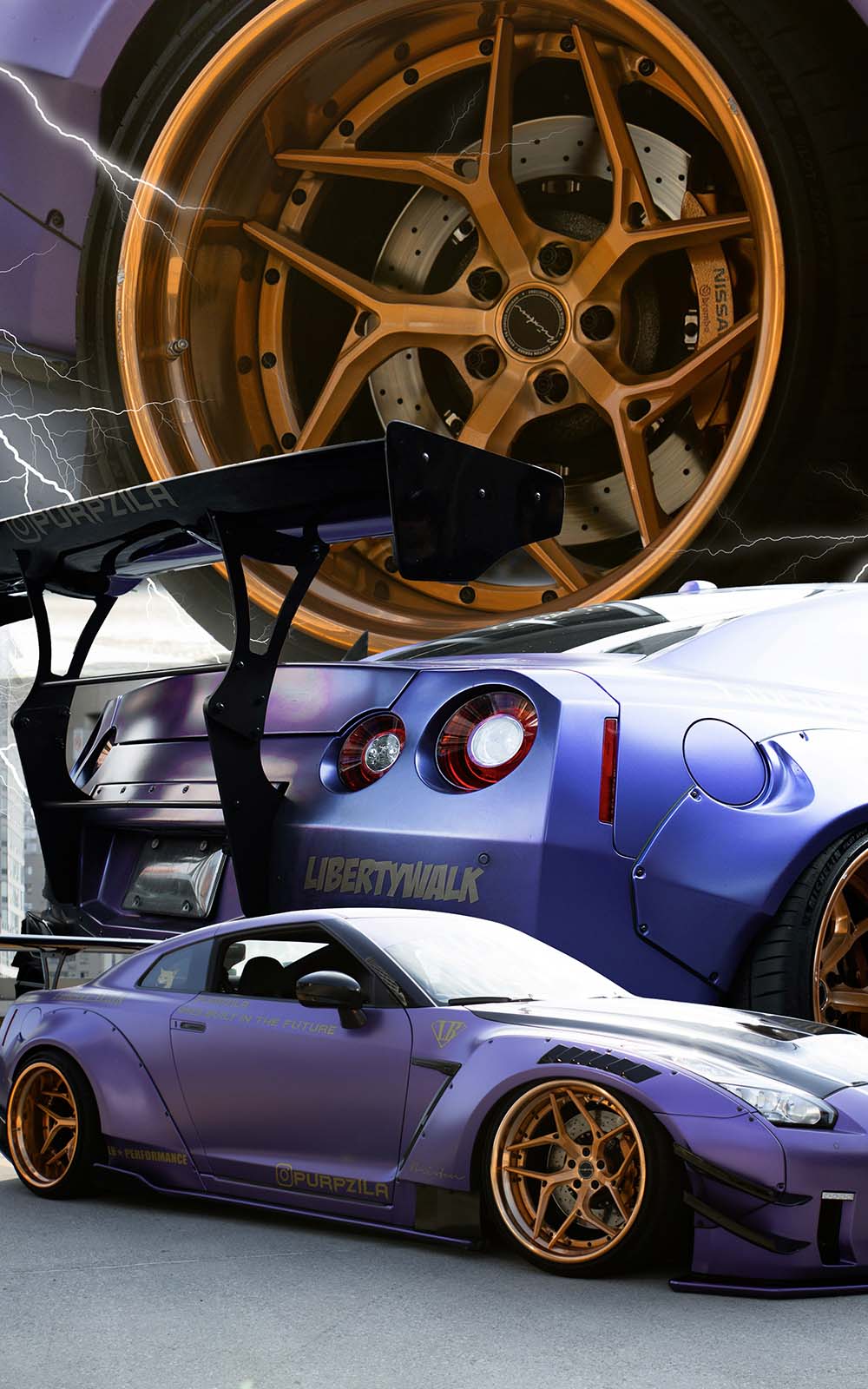 RS GTR purple poster